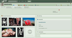 Desktop Screenshot of masselements.deviantart.com