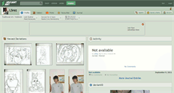 Desktop Screenshot of lsrez.deviantart.com