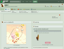 Tablet Screenshot of odevi.deviantart.com