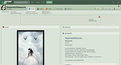 Desktop Screenshot of desperatexmeasures.deviantart.com
