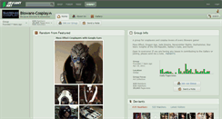 Desktop Screenshot of bioware-cosplay.deviantart.com