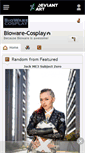 Mobile Screenshot of bioware-cosplay.deviantart.com