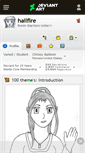 Mobile Screenshot of hailfire.deviantart.com