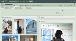 Desktop Screenshot of caelumrevert.deviantart.com