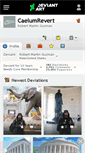 Mobile Screenshot of caelumrevert.deviantart.com