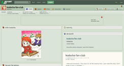 Desktop Screenshot of kodocha-fan-club.deviantart.com