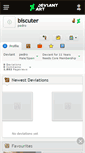 Mobile Screenshot of biscuter.deviantart.com