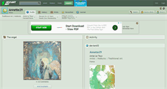 Desktop Screenshot of annette29.deviantart.com