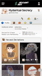 Mobile Screenshot of hysterical-secrecy.deviantart.com