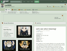 Tablet Screenshot of lexi9890.deviantart.com