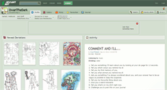Desktop Screenshot of owarithedark.deviantart.com