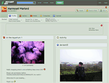 Tablet Screenshot of marmoset-warlord.deviantart.com