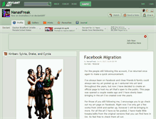 Tablet Screenshot of nanasfreak.deviantart.com