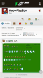 Mobile Screenshot of meowflapboy.deviantart.com