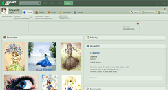 Desktop Screenshot of creamiy.deviantart.com