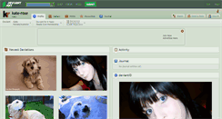 Desktop Screenshot of kate-rose.deviantart.com