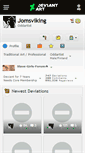 Mobile Screenshot of jomsviking.deviantart.com