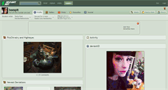 Desktop Screenshot of beespit.deviantart.com
