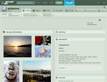 Tablet Screenshot of anitaxlove.deviantart.com