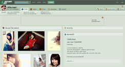 Desktop Screenshot of littlejean.deviantart.com