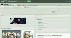 Desktop Screenshot of halley42.deviantart.com