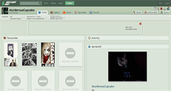 Desktop Screenshot of murderouscupcake.deviantart.com
