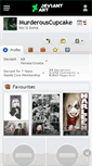 Mobile Screenshot of murderouscupcake.deviantart.com