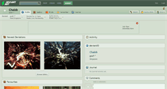 Desktop Screenshot of chalob.deviantart.com