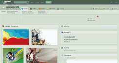 Desktop Screenshot of crazyaljery84.deviantart.com