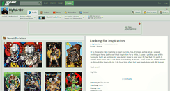 Desktop Screenshot of bigrob1031.deviantart.com