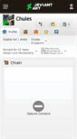 Mobile Screenshot of chules.deviantart.com