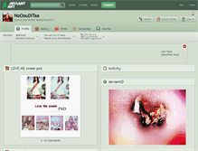Tablet Screenshot of nooouditaa.deviantart.com
