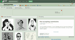Desktop Screenshot of davecummings.deviantart.com