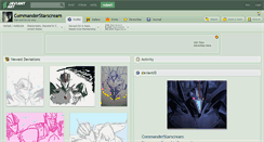 Desktop Screenshot of commanderstarscream.deviantart.com