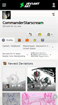 Mobile Screenshot of commanderstarscream.deviantart.com