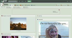 Desktop Screenshot of emmex.deviantart.com