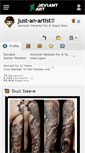Mobile Screenshot of just-an-artist.deviantart.com