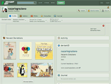 Tablet Screenshot of nazariograziano.deviantart.com