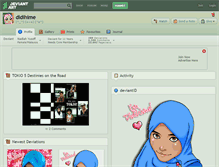 Tablet Screenshot of didihime.deviantart.com