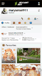 Mobile Screenshot of marysensei911.deviantart.com