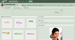 Desktop Screenshot of fergomezselenatic.deviantart.com