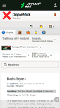 Mobile Screenshot of doplenick.deviantart.com