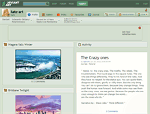 Tablet Screenshot of kate-art.deviantart.com