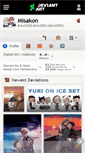 Mobile Screenshot of misakon.deviantart.com