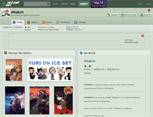 Tablet Screenshot of misakon.deviantart.com