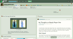 Desktop Screenshot of drakenadestroyer.deviantart.com