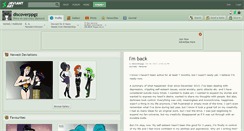 Desktop Screenshot of discoverppgz.deviantart.com