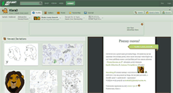 Desktop Screenshot of kiara0.deviantart.com