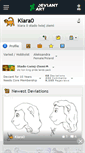 Mobile Screenshot of kiara0.deviantart.com