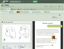 Tablet Screenshot of kiara0.deviantart.com
